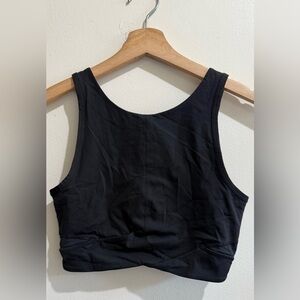 lululemon athletica Black Crop Top